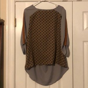 THML Tops - Boutique High Low Blouse THML Tops - Boutique High Low Blouse